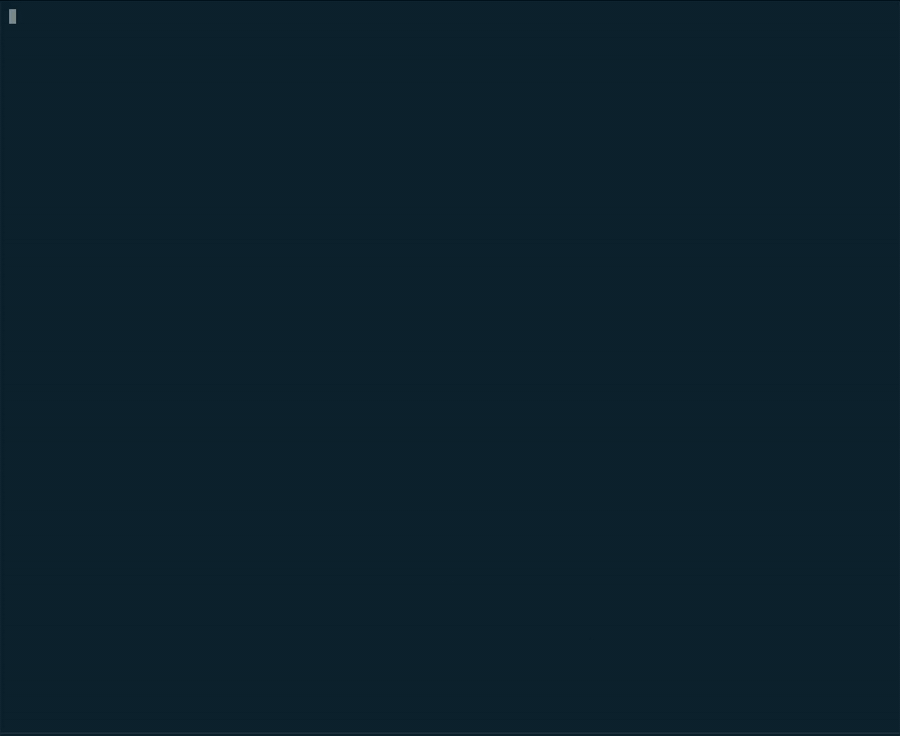 Bronto CLI running commands and rendering an ASCII trace waterfall in the terminal