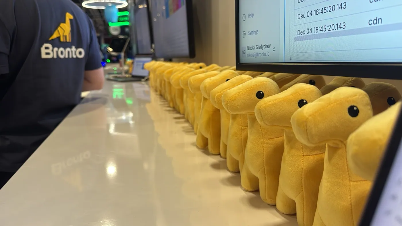 Bronto plushies lineup